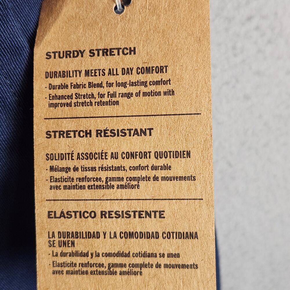 VANS Shorts Mens 32 Blue Sturdy Stretch Pockets Activewear Golf Hiking NWT - Picture 8 of 16